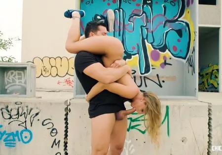Put A Dick In The Wet Crotch Of A Naked Dancer